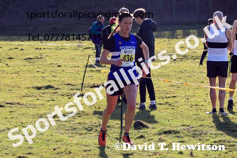 Senior womens 2023 NEHL, Thornley Farm, Peterlee, County Durham. Photo: David T. Hewitson/Sports for All Pics